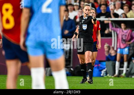 Sydney, NSW, Australia, rigore assegnato alla finale della Coppa del mondo femminile 2023 Spagna contro Inghilterra allo Stadio Australia (Accor Stadium) 20 agosto 2023, Sydney, Australia. (Keith McInnes/SPP) Foto Stock