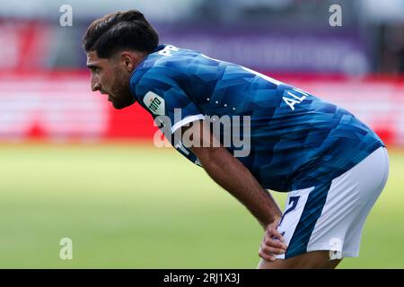 ROTTERDAM, PAESI BASSI - 20 AGOSTO: Alireza Jahanbakhsh (Feyenoord Rotterdam) durante la partita Eredivisie di Sparta Rotterdam e SC Feyenoord a Het Foto Stock