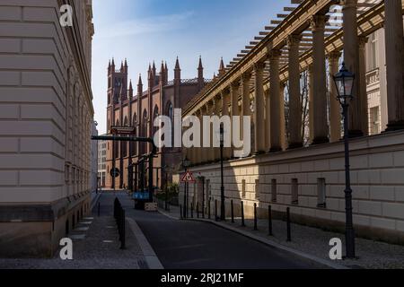 Berlin Friedrichswerdersche Kirche Foto Stock