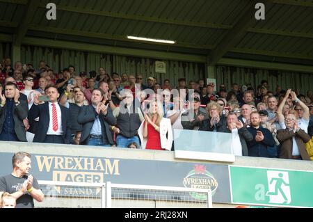 Leila Russack, Wrexham AFC contro Swindon Town giocata a Wrexham 90 min di azione terminando 5 all-pareggio (Terry Scott / SPP) Foto Stock