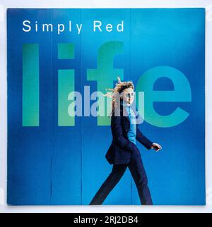 LP Cover of Life, il quinto album in studio dei Simply Red, pubblicato nel 1995. Foto Stock