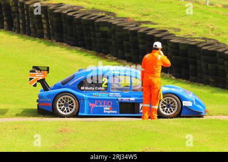 Darlington e District Motor Club al Cadwell Park Foto Stock