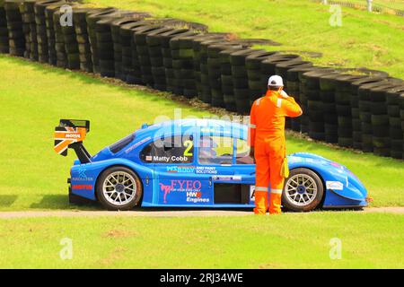 Darlington e District Motor Club al Cadwell Park Foto Stock