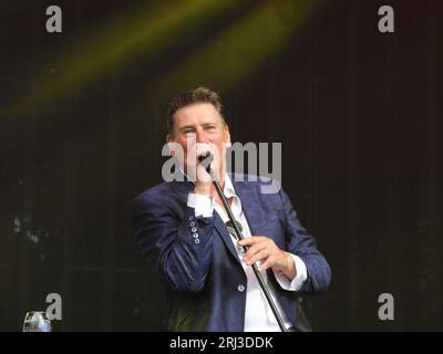 Henley-on-Thames, Regno Unito. 20 agosto 2023. Tony Hadley al secondo giorno del Rewind South 80s Music Festival 2023. Crediti: Uwe Deffner/Alamy Live News Foto Stock