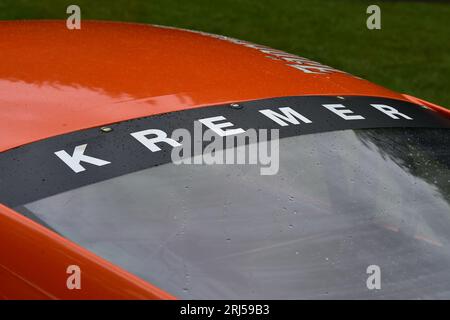 Porsche Kremer 935 K3, 75 anni di Porsche, 60 anni del 911, con la sua forma iconica, la 911 ha partecipato a quasi ogni forma di sport motoristici e. Foto Stock