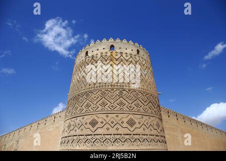 ARG-e Karim Khan Cittadella tower, provincia di Fars, Shiraz, Iran Foto Stock