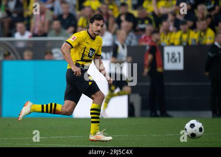 Dortmund/ Germania. 19/08/2023, Mats HUMMELS (DO), azione, azione singola, calcio 1st Bundesliga, 1° giorno, Borussia Dortmund (DO) - 1° FC Colonia (K) 1:0 il 19 agosto 2023 a Dortmund/Germania. Le normative #DFL vietano qualsiasi uso di fotografie come sequenze di immagini e/o quasi-video # Foto Stock