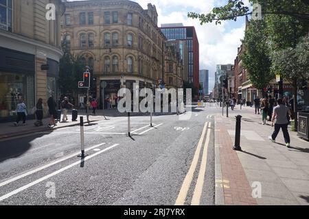 Deansgate, Manchester Foto Stock