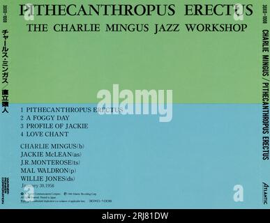 CD: Charles Mingus - Pithecanthropus Erectus. (30XD-1008), rilasciato: 28 novembre 1988. Foto Stock