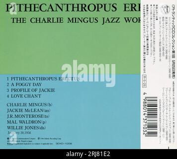 CD: Charles Mingus - Pithecanthropus Erectus. (30XD-1008), rilasciato: 28 novembre 1988. Foto Stock
