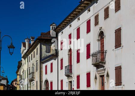 Italia Veneto Mel corso 31 ottobre Foto Stock