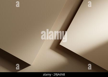 Sfondo con trama di carta monotona con luce solare in arrivo Foto Stock