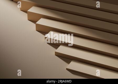 Sfondo con trama di carta monotona con luce solare in arrivo Foto Stock