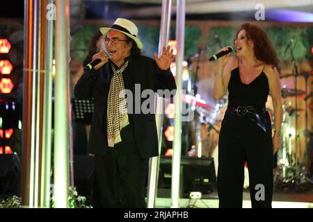 Marina di Pietrasanta, mattone del cuore 2023 a Twiga: Nella foto: Albano Foto Stock