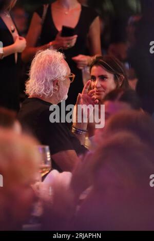 Marina di Pietrasanta, mattone del cuore 2023 a Twiga: Nella foto: Flavio Briatore Foto Stock