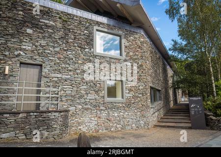 15.08.2023 Ambleside, Cumbria, Regno Unito. Il Wordsworth Museum : Grasmere dove Cottage a Grasmere, fu la casa di William Wordsworth dal 1799 al 1808. Foto Stock