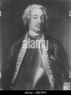 Malcolm Sinclair, 1690-1739 1728 di Johan Henrik Scheffel Foto Stock