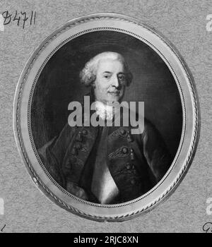 Nils Jakob Reuterholm (1724-1791), barone, colonnello data sconosciuta di Johan Henrik Scheffel Foto Stock