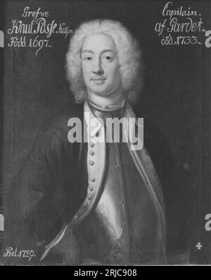 Knut Posse, 1697-1731 1729 di Johan Henrik Scheffel Foto Stock