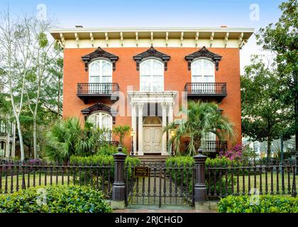 Mercer Williams House Savannah, Georgia, Stati Uniti d'America Foto Stock