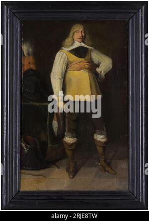 Portret van Hessel di Ernst van Aylva 1639 di Wybrand de Geest Foto Stock