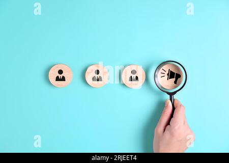 Stiamo assumendo uno sfondo fotografico Foto Stock