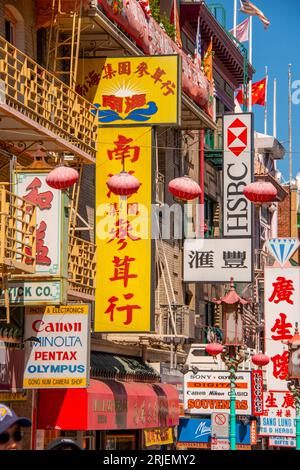 Chinatown, San Francisco, California, USA Foto Stock