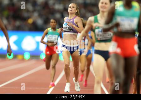 Il quarto giorno dei Campionati mondiali di atletica leggera presso il Centro Nazionale di atletica leggera di Budapest, Ungheria. Data foto: Martedì 22 agosto 2023. Foto Stock