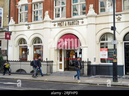 Londra, Regno Unito - ottobre 2022: Ristorante fast food Pret A Manger nella City of Westminster Foto Stock