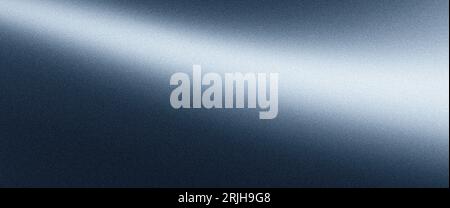Texture scura granuloso sfondo grigio brillante blu sfumatura nero tecnologia texture disturbo banner Web, spazio di copia Foto Stock