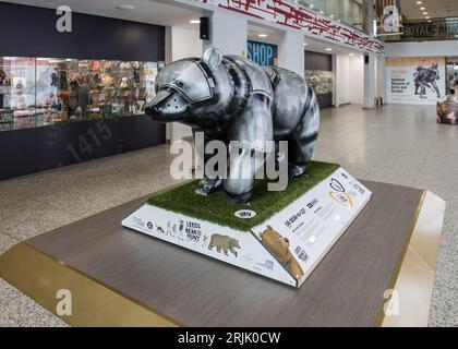 Leeds Bear Hunt , Wild in Art & Leeds Hospital Charity Foto Stock