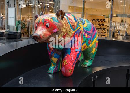 Leeds Bear Hunt , Wild in Art & Leeds Hospital Charity Foto Stock