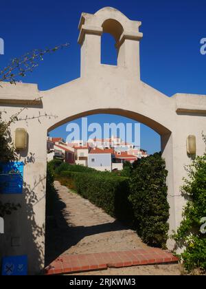 Palau, Sardegna, Italia. Residence Porto Faro Foto Stock