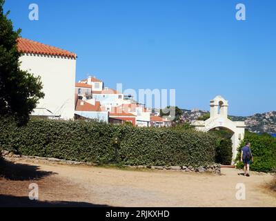 Palau, Sardegna, Italia. Residence Porto Faro Foto Stock