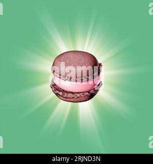 Illustrazione francese Macron/Luxemburgeli Foto Stock