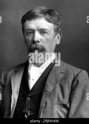 GEORGE du MAURIER (1834-1896) romanziere e fumettista franco-britannico Foto Stock