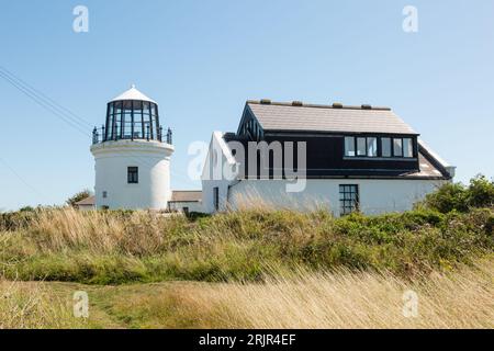 Old Higher Lighthouse, Portland, Dorset, Regno Unito Foto Stock