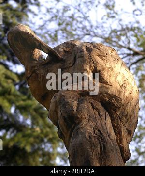 Bildnummer: 51543918 Datum: 08.11.2006 Copyright: imago/Xinhua Kunstvoll aus einem alten Baum herausgeschnitzter Ibis steht in Xian - PUBLICATIONxNOTxINxCHN, Objekte; 2006, Xian, Xi An, Shaanxi, Figur, Figuren, Holz, Vogel, Schnitzerei, Schnitzereien, Zhang Shumin, Tradition, Tradition, Tradition, traditionelle,; , hoch, Kbdig, Einzelbild, Kunsthandwerk, Kunst, Cina, ; Aufnahmedatum geschätzt Foto Stock