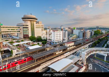 Toyota City, Aichi, Japan Cityscape all'alba. Foto Stock