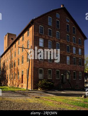 J. S. Halpine Magazzino di tabacco   New Milford, Connecticut, Stati Uniti d'America Foto Stock