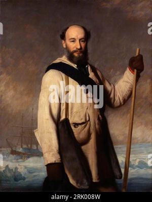 Sir George strong Nares 1877 di Stephen Pearce Foto Stock