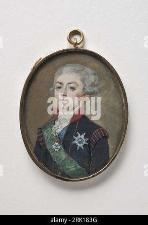 Adolf Fredrik Munck (1749-1831), count Unknown date by Anton Ulrik Berndes Stock Photo