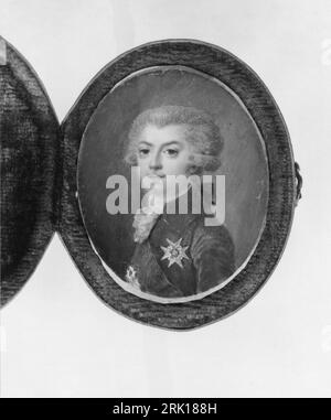 Gustaf Adolf Reuterholm (1756-1813), friherre, överkammarherre, en av Rikets herrar, presidente degli anni '1790 di Anton Ulrik Berndes Foto Stock