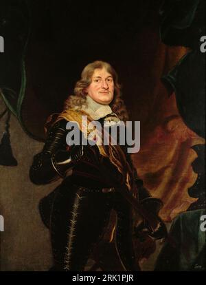 Portrait of Friedrich Wilhelm, Elector of Brandenburg (1620-1688), 'the Great Elector' between circa 1650 and circa 1651 by Frans Luycx Stock Photo