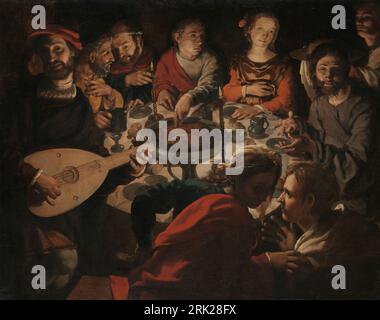 The Marriage at Cana between 1530 and 1532 by Jan Cornelisz Vermeyen Stock Photo