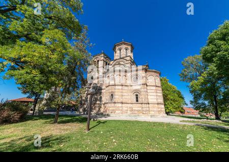 Chiesa Lazarica, Krusevac, Serbia. Lazarica è il nome popolare della chiesa dedicata a Santo Stefano il primo martire, che fu costruita dal principe L. Foto Stock