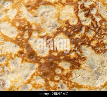 sfondo crespato appena sfornato, vista dall'alto Foto Stock