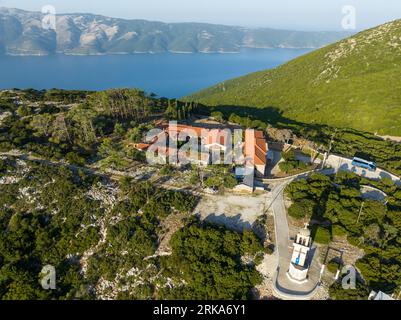 Monastero di Kathara, Itaca, Grecia Foto Stock