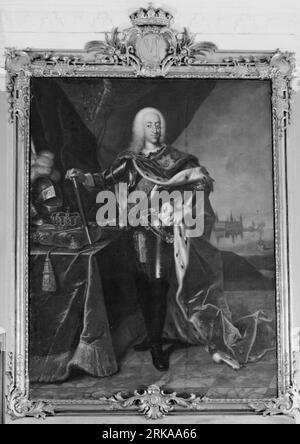 Cristiano vi tra il 1704 e il 1765 di Johann Salomon Wahl Foto Stock