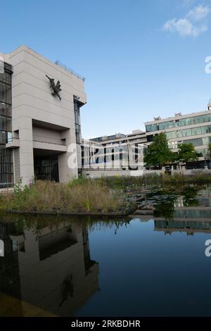 Roger Stevens Building, Università di Leeds, Regno Unito. Foto Stock